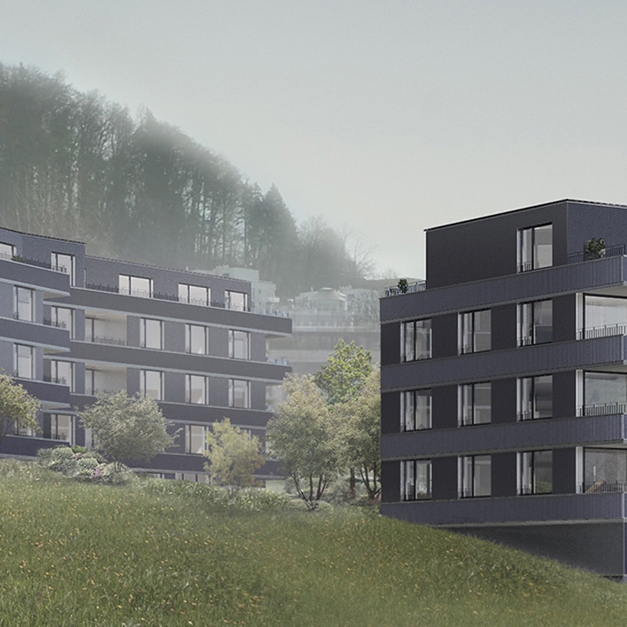 Waldacker apartment complex, St. Gallen