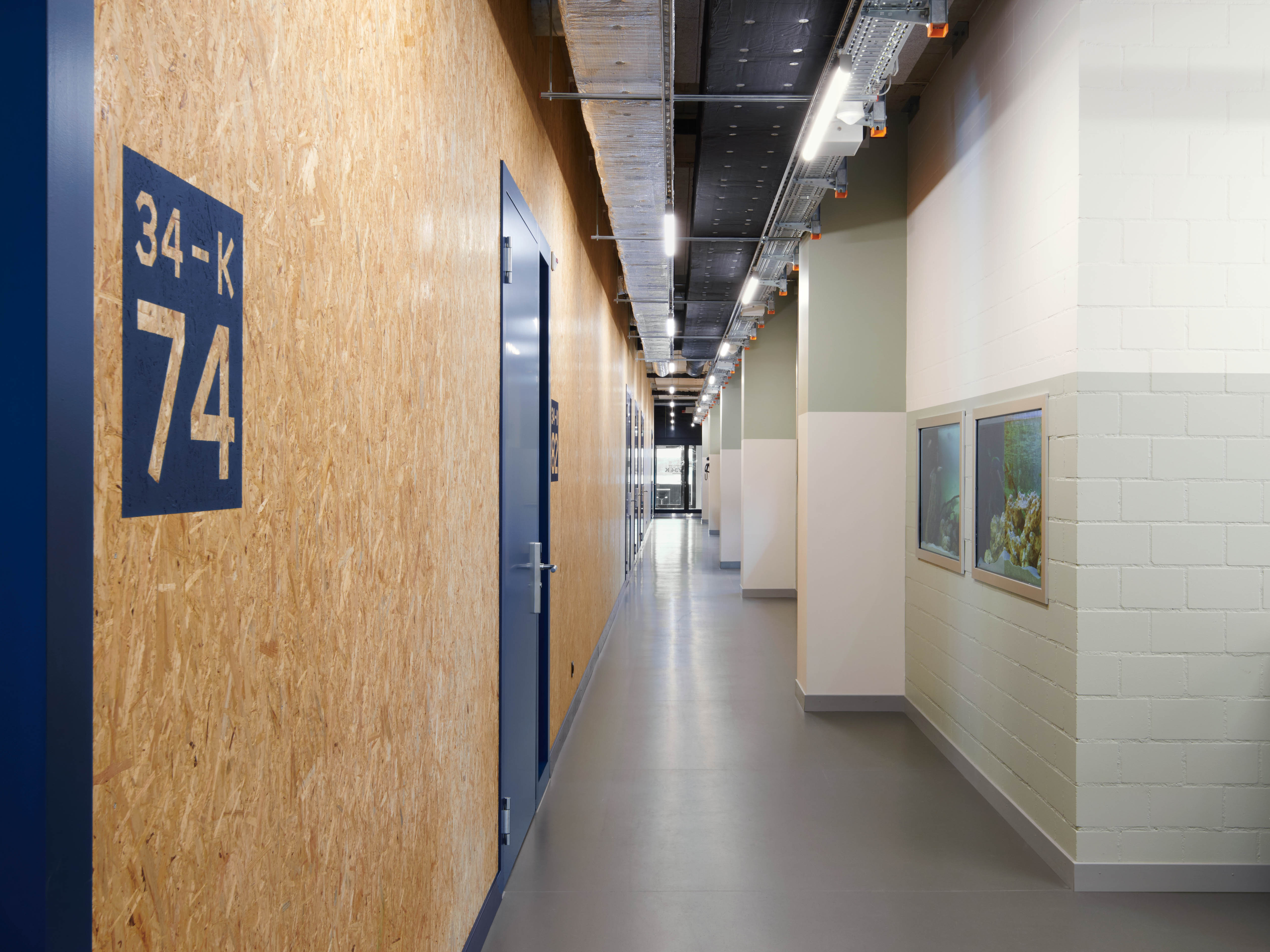 Schulraumprovisorium Campus Irchel, Zürich Foto © Studio Willen 