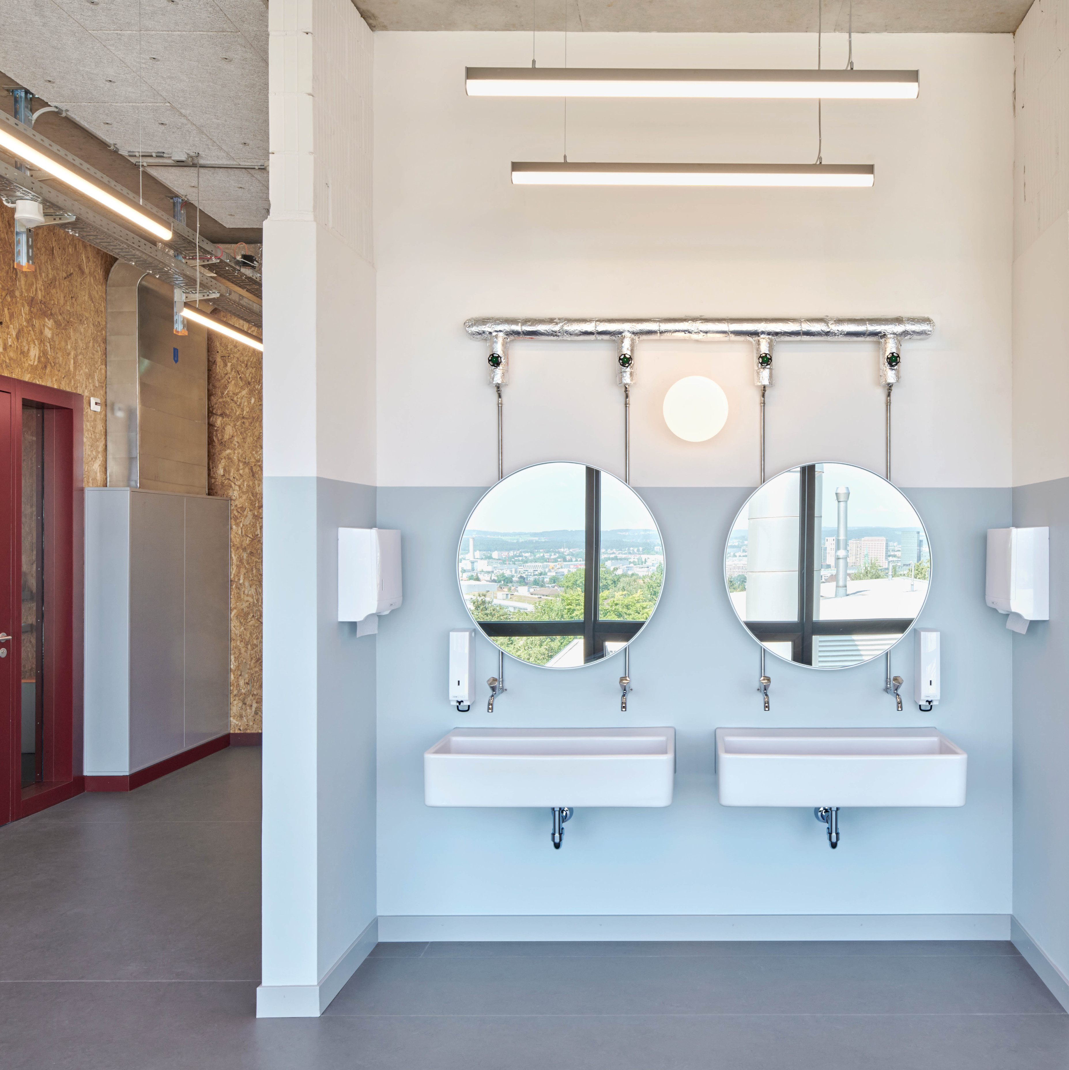 Schulraumprovisorium Campus Irchel, Zürich Foto Studio Willen