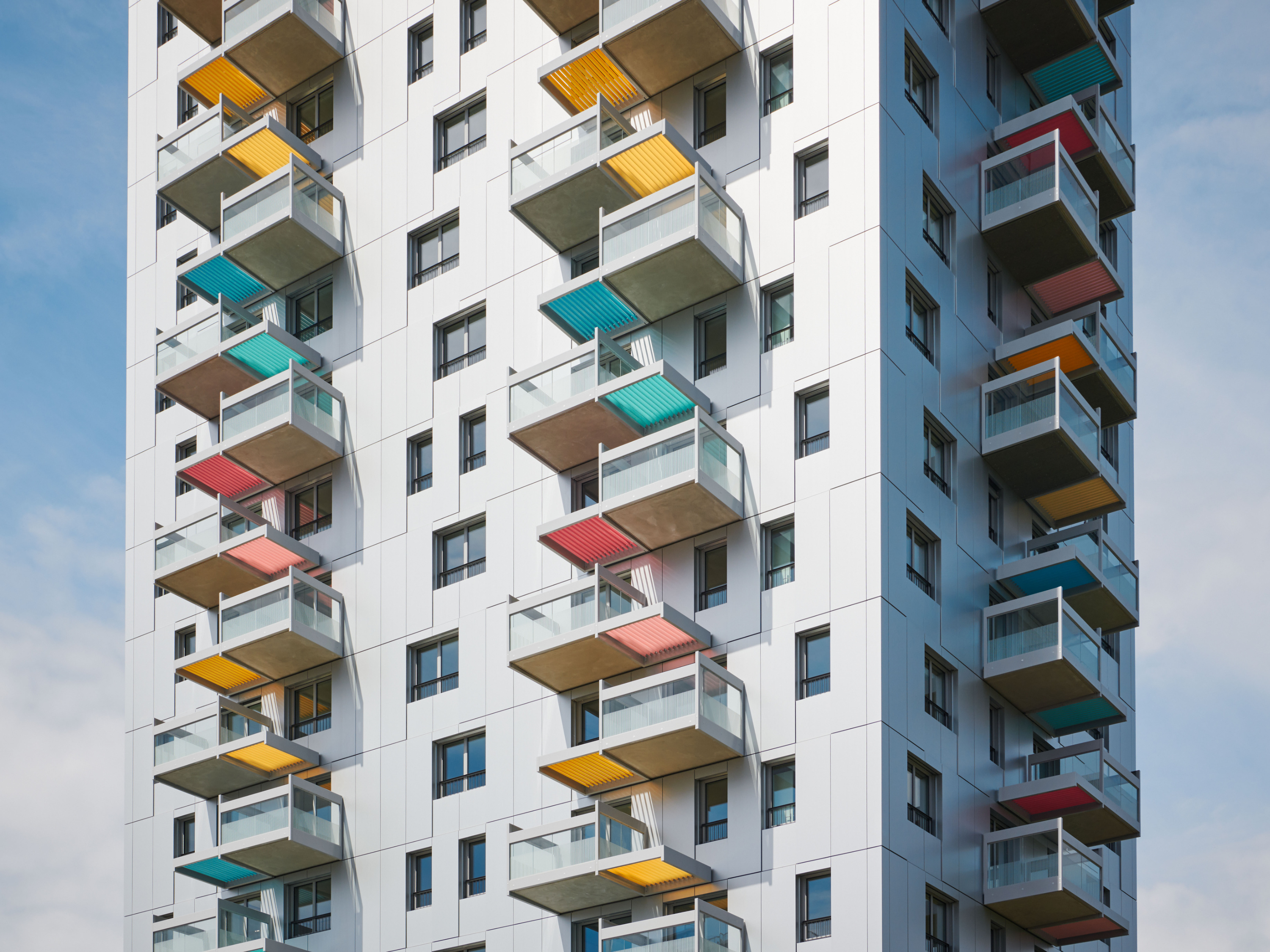 Wohnhochhaus Sorrento, Dübendorf Foto © Studio Willen