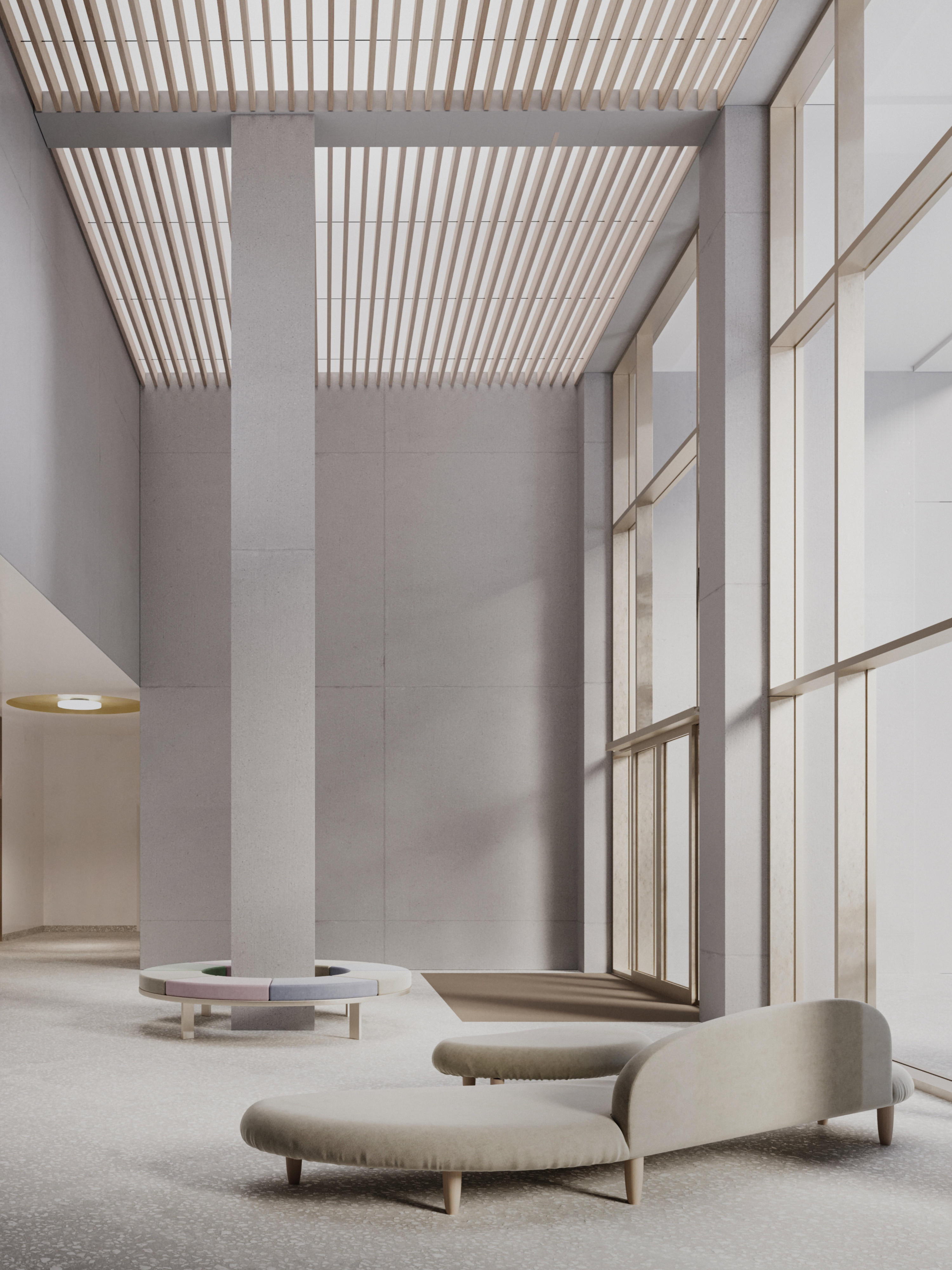 Wohnhochhaus Leutschenbach, Zürich Visualisierung ©baumatte