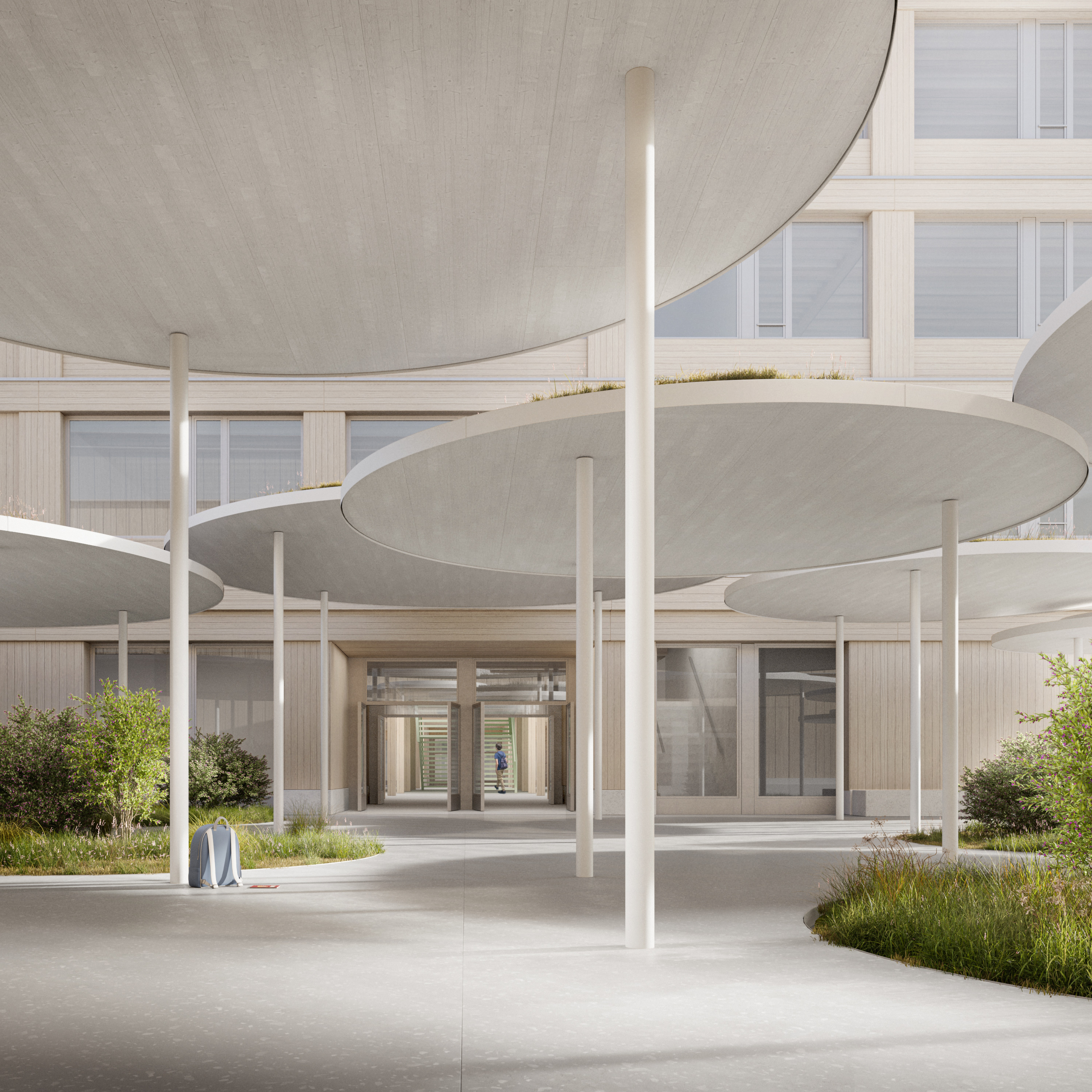 Study Sonnmatt school complex, Uzwil