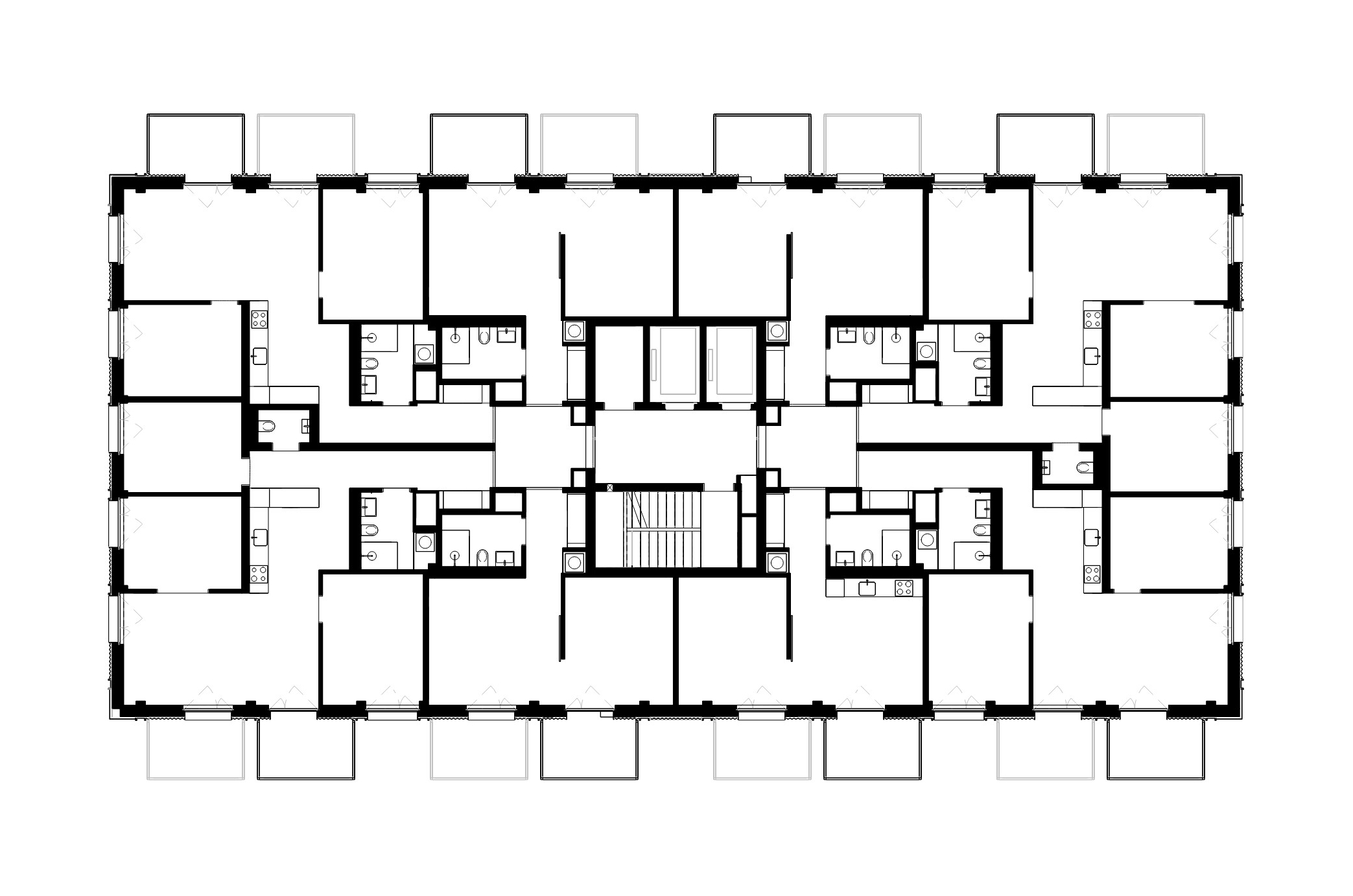 9 OG Wohnhochhaus Sky, Dübendorf, Stücheli Architekten AG