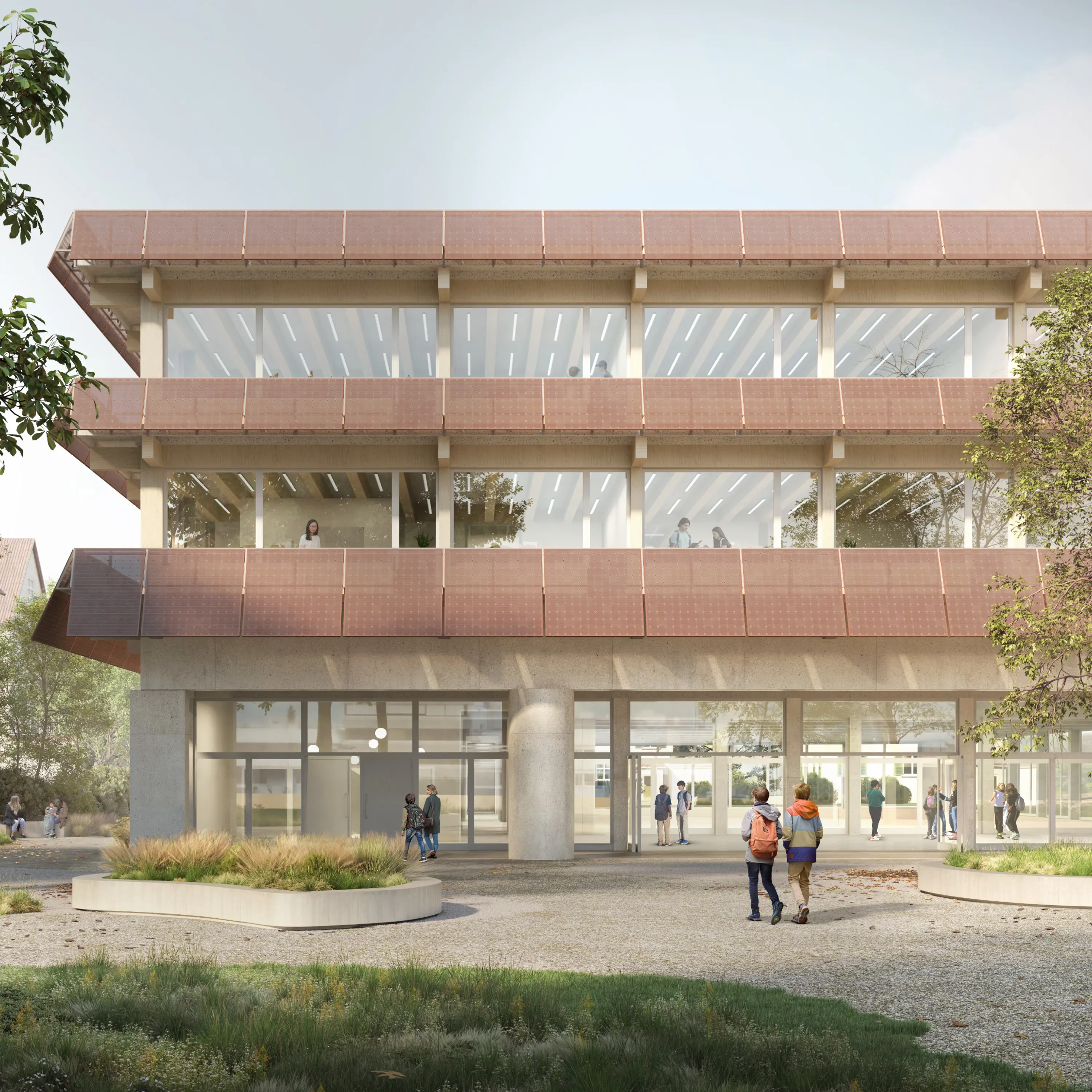 Studienauftrag Schulanlage Burgerau, Rapperswil-Jona