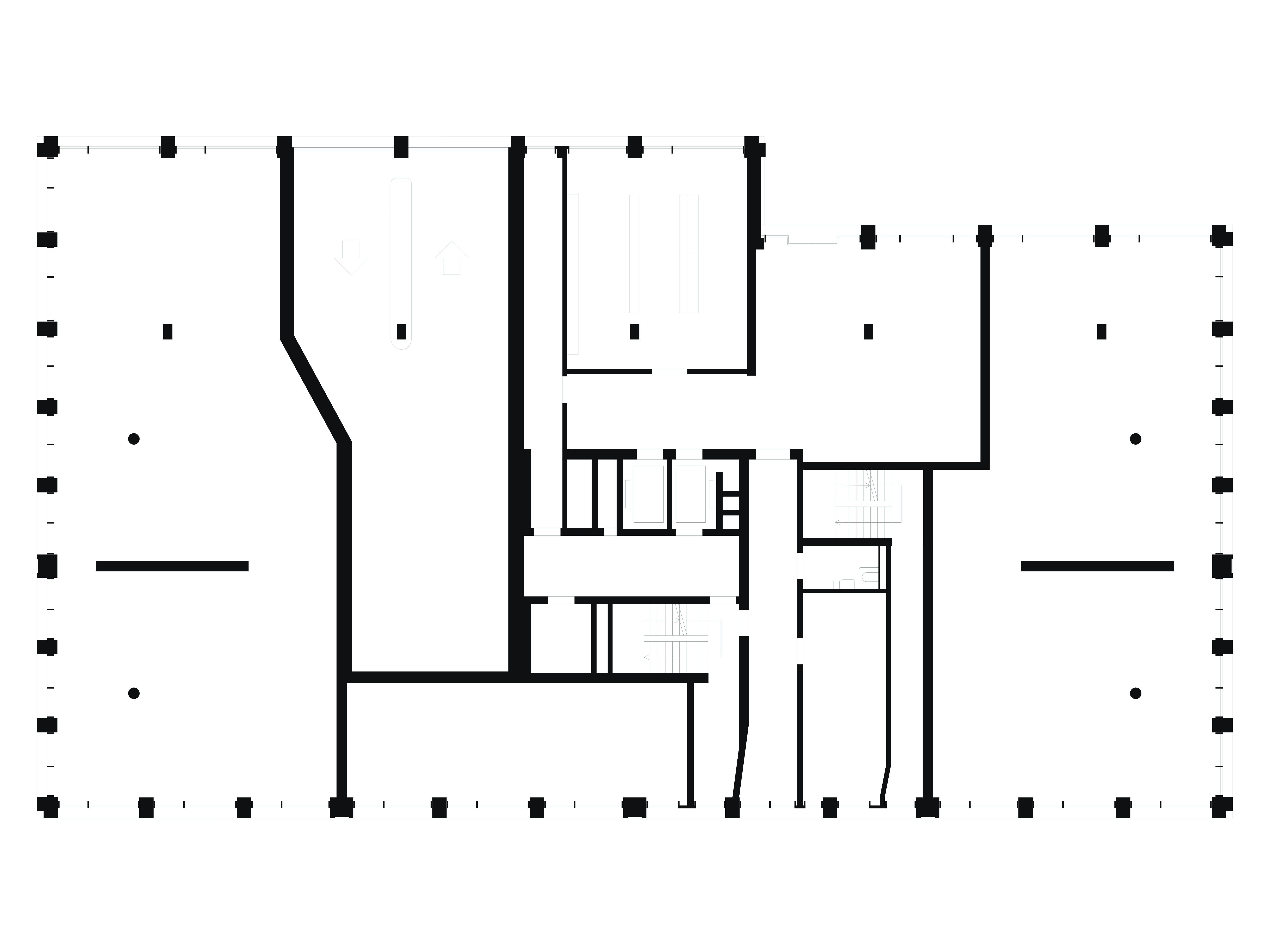 Wohnhochhaus Leutschenbach, Zürich, EG, Stücheli Architekten AG
