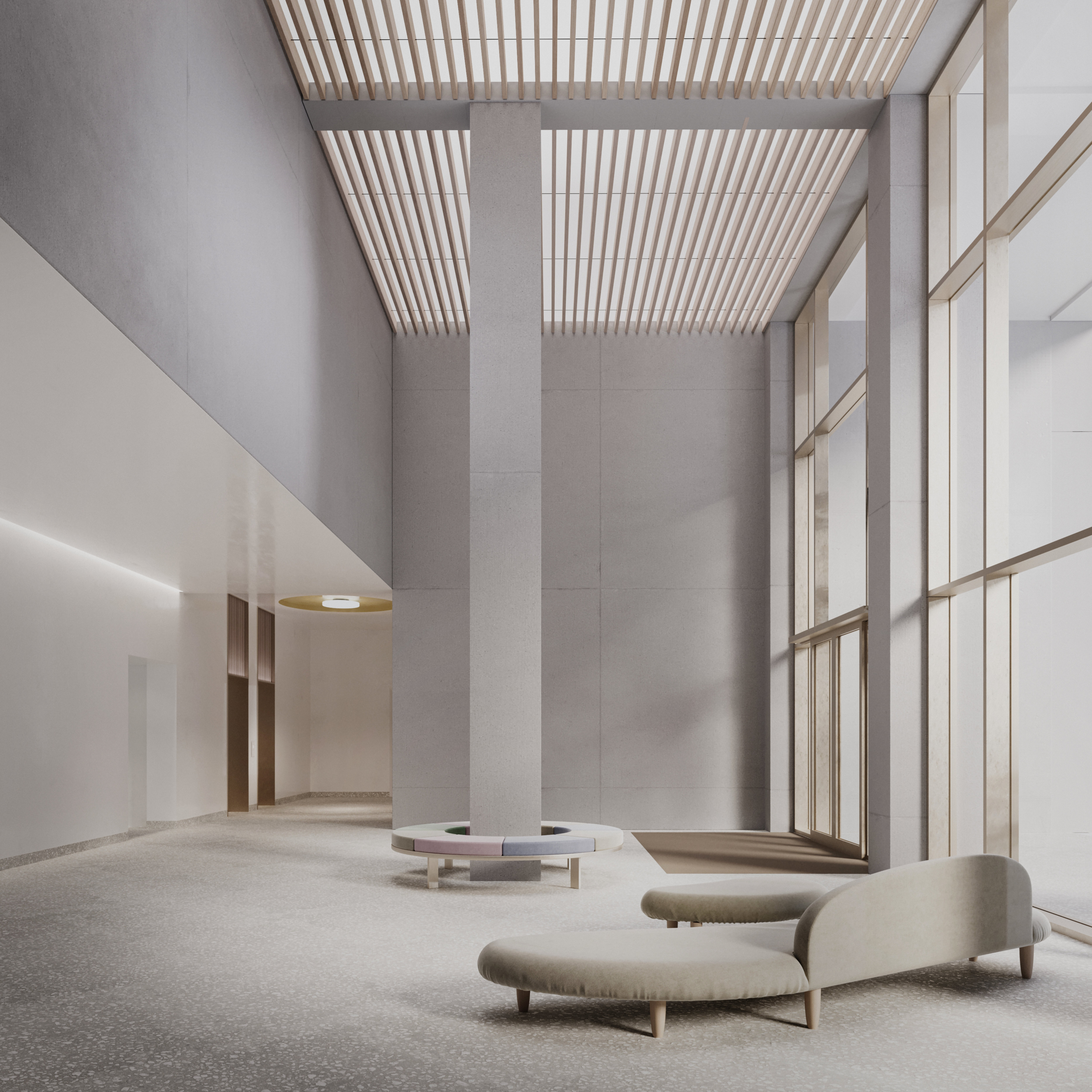 Wohnhochhaus Leutschenbach, Zürich Visualisierung Stücheli Architekten AG