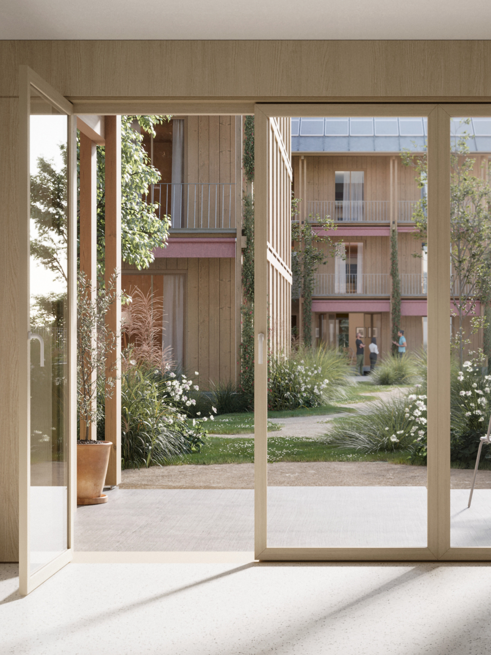 Visualisierung Wohnüberbauung Gubrist, Weiningen © Stücheli Architekten (1) (1)