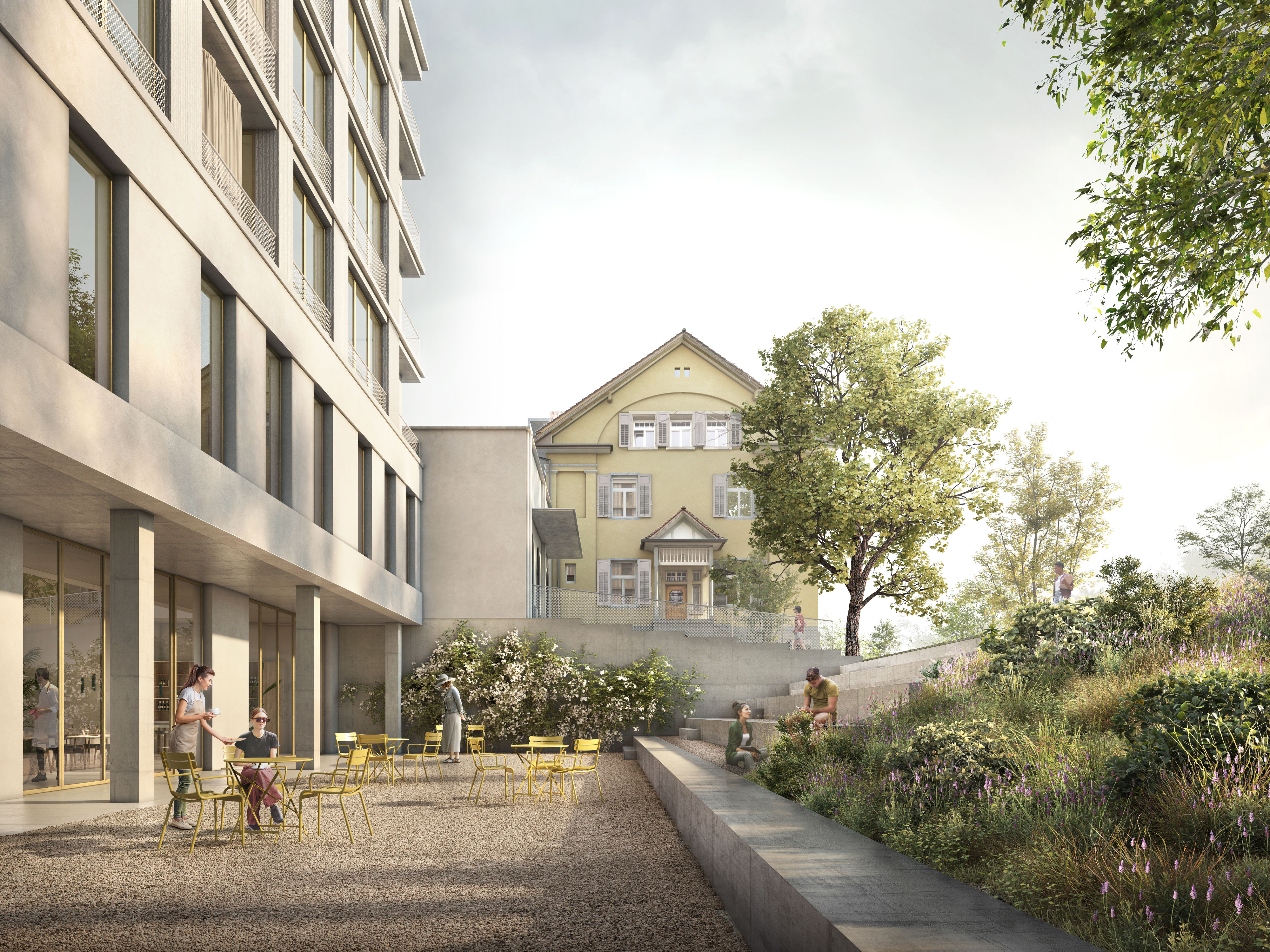 Visualisierung SETA Park, Wetzikon Stücheli Architekten AG © Filippo Bolognese Images (1)