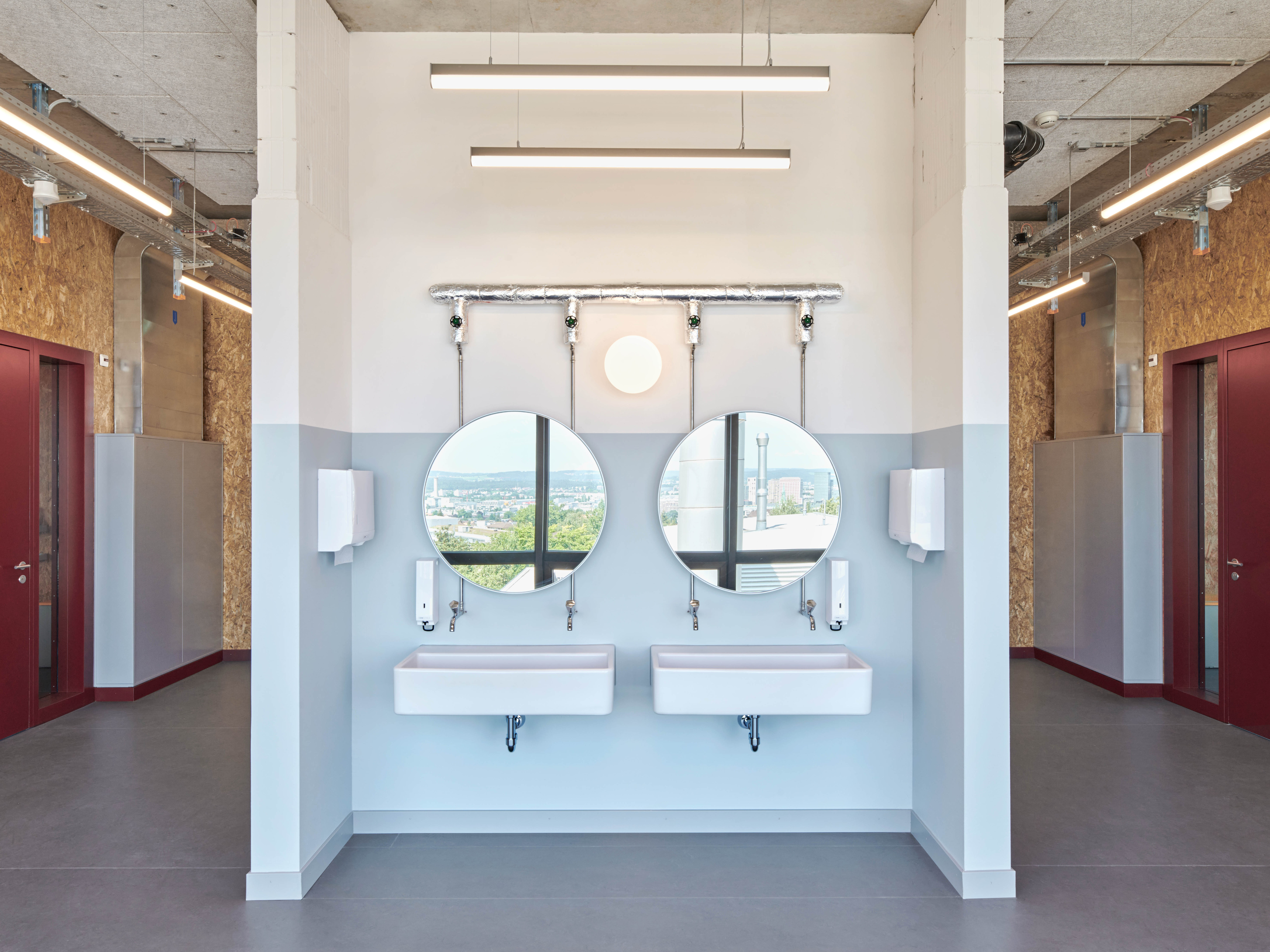 Schulraumprovisorium Campus Irchel, Zürich Foto © Studio Willen 