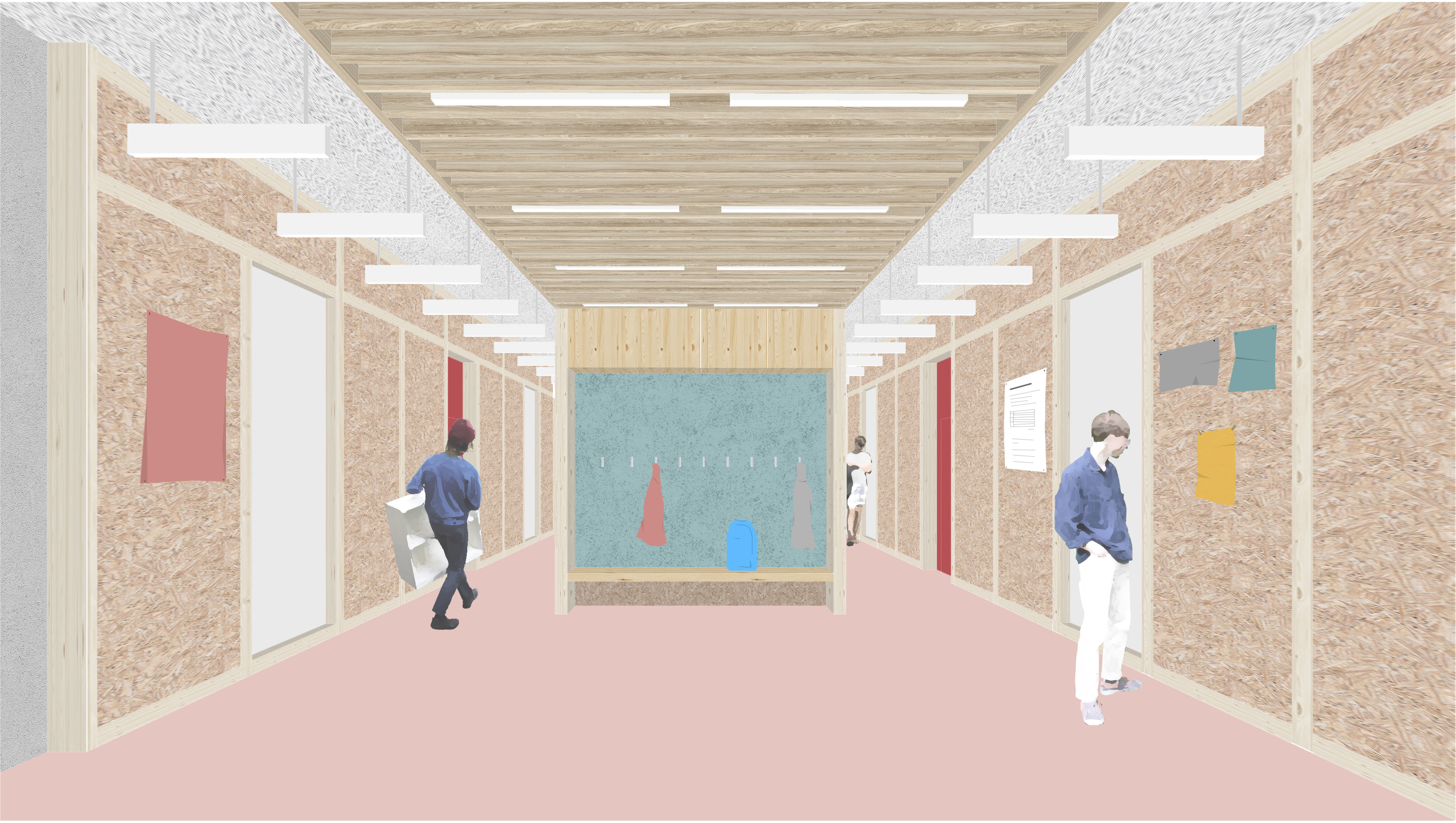 Zurich Architecture Stuecheli Campus Irchel Gardrobe