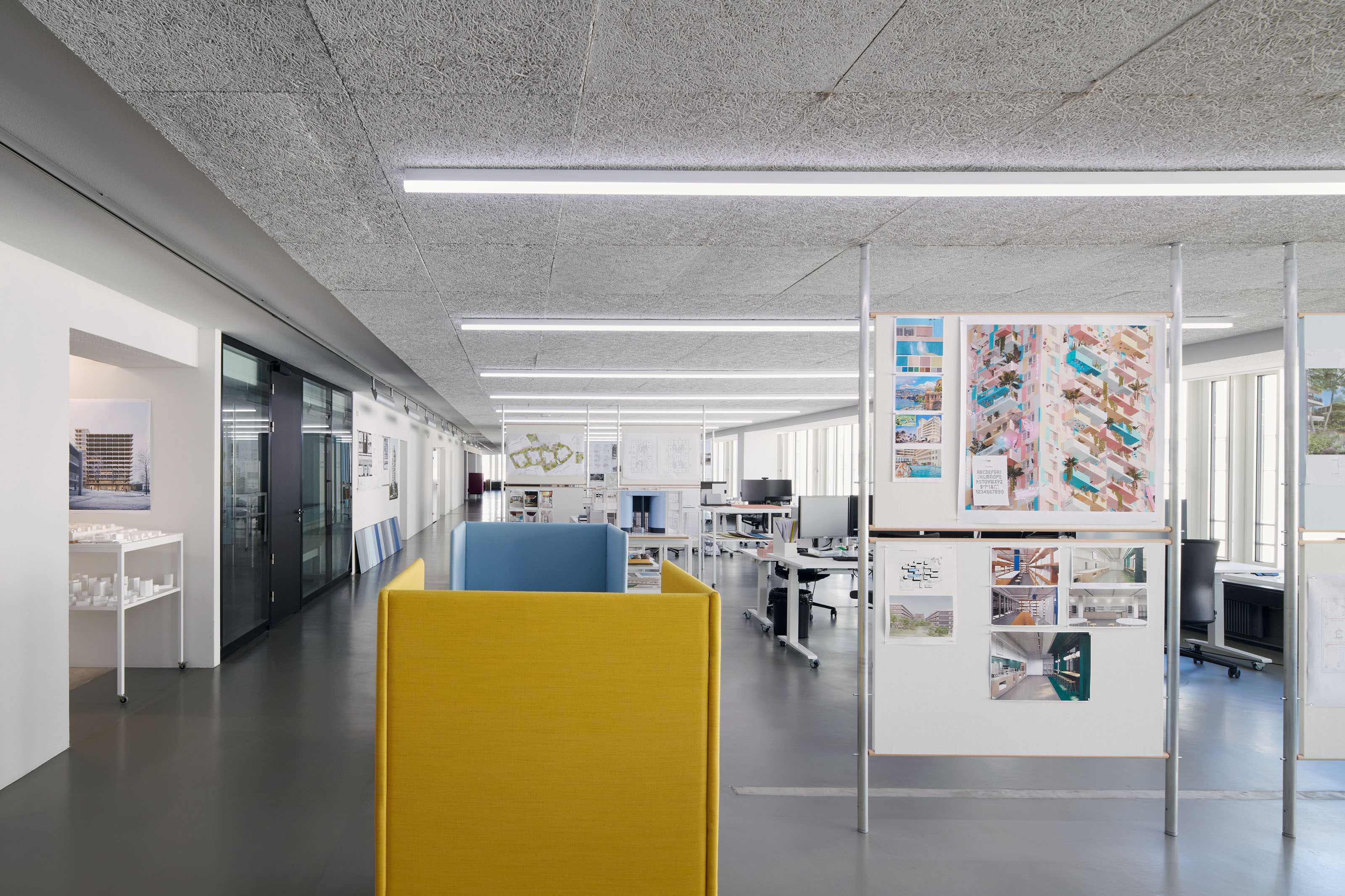 Büroumbau Stücheli Architekten, Zürich  Foto © Studio Willen