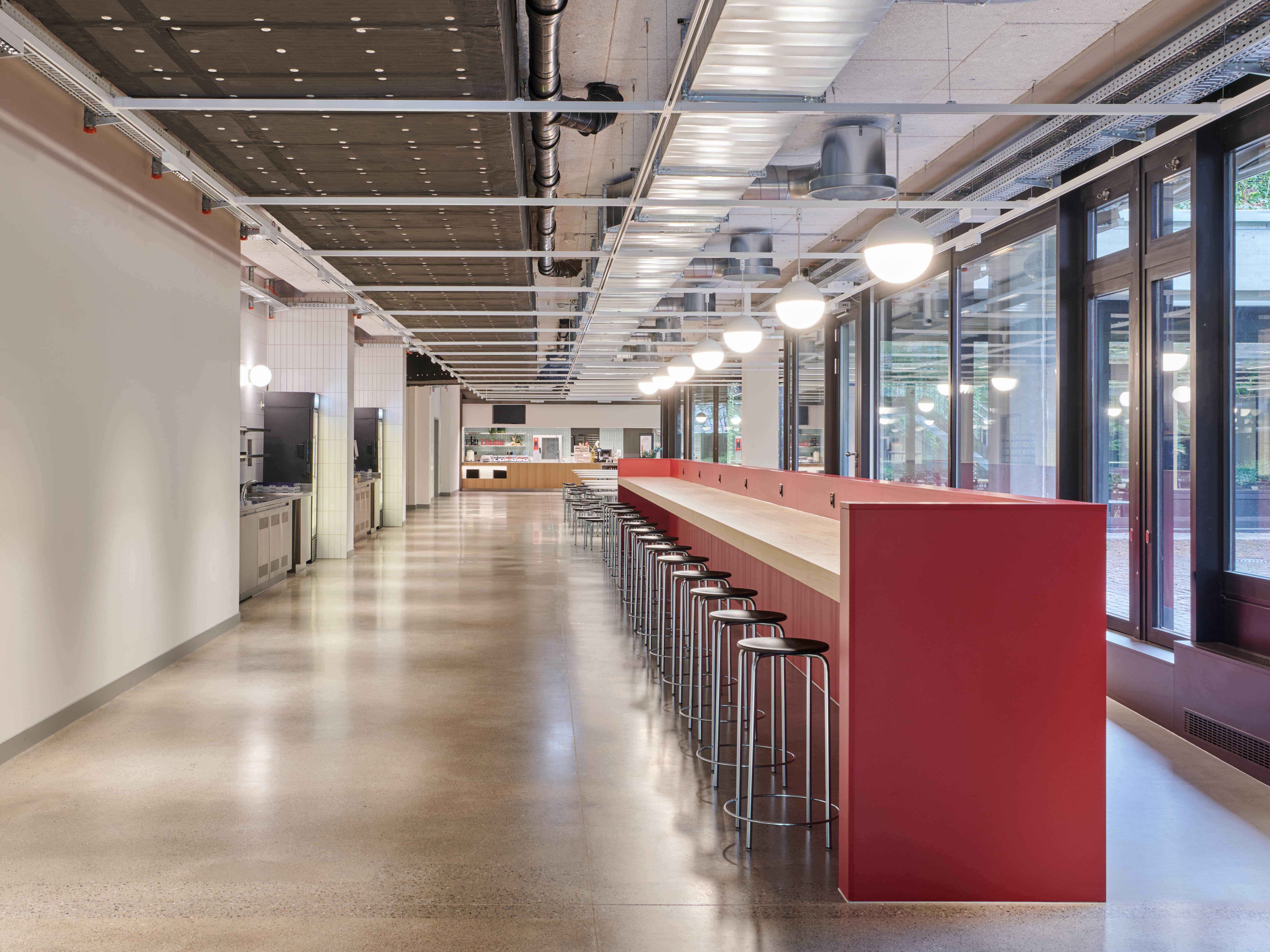 Schulraumprovisorium Campus Irchel, Zürich Foto © Studio Willen 