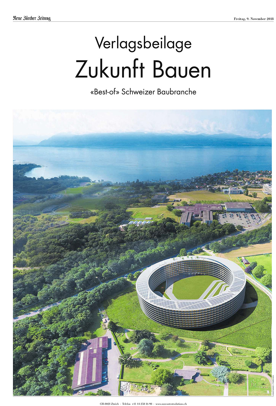 Nzz 181109 Zukunft Bauen Cover