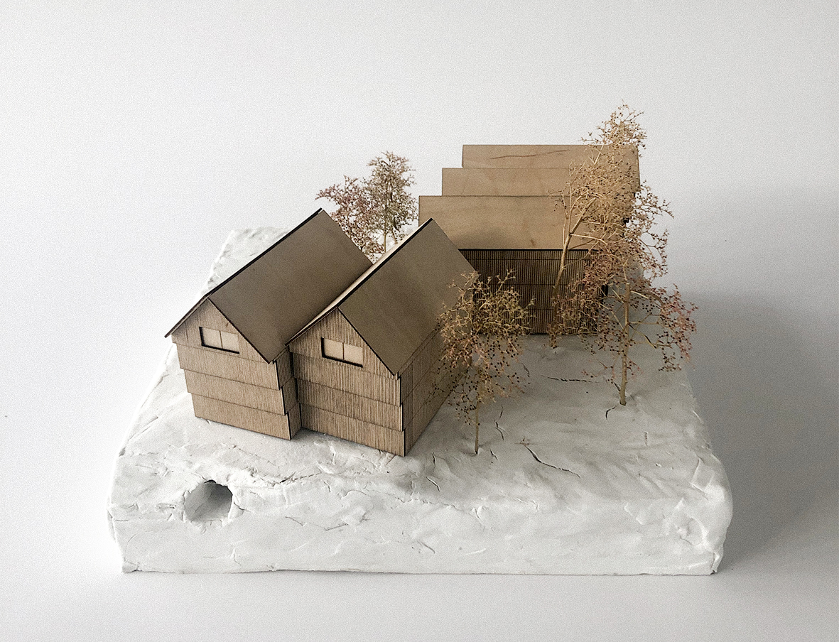 Model Wohnüberbauung Kellerrain, Obfelden Thomas Kubli von K.Atelier für Stücheli Architekten