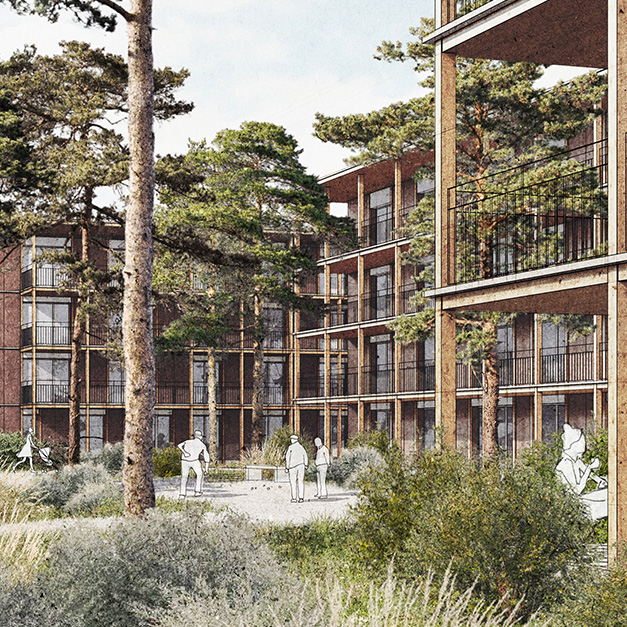 Obersee-/Mürtschenstrasse apartment complex, Rapperswil-Jona