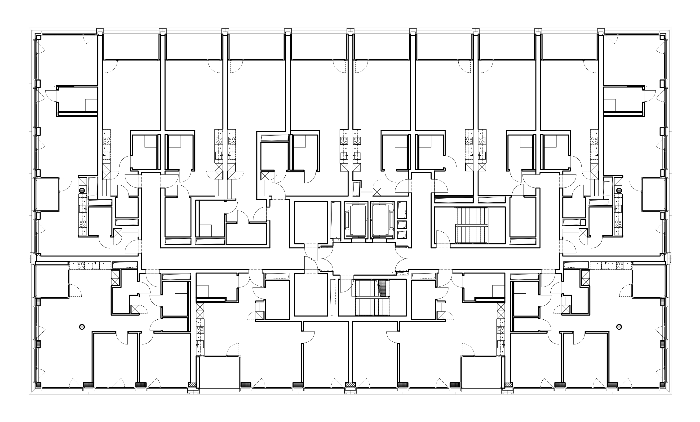 Wohnhochhaus Leutschenbach, Zürich, 2 OG, Stücheli Architekten AG