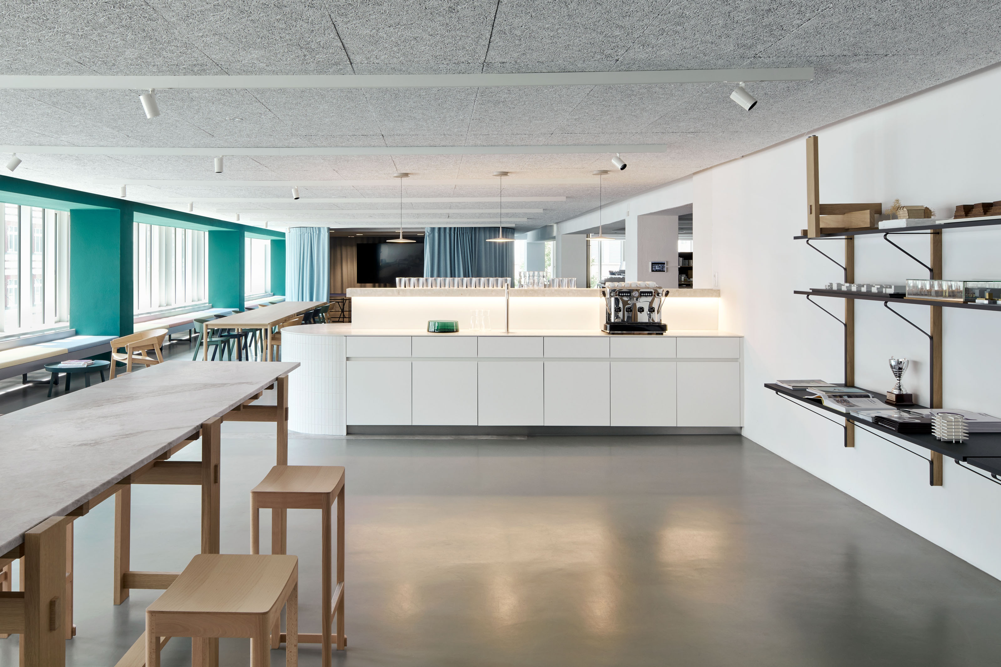 Eingangsbereich Stücheli Architekten, Zürich  Foto © Studio Willen (1)