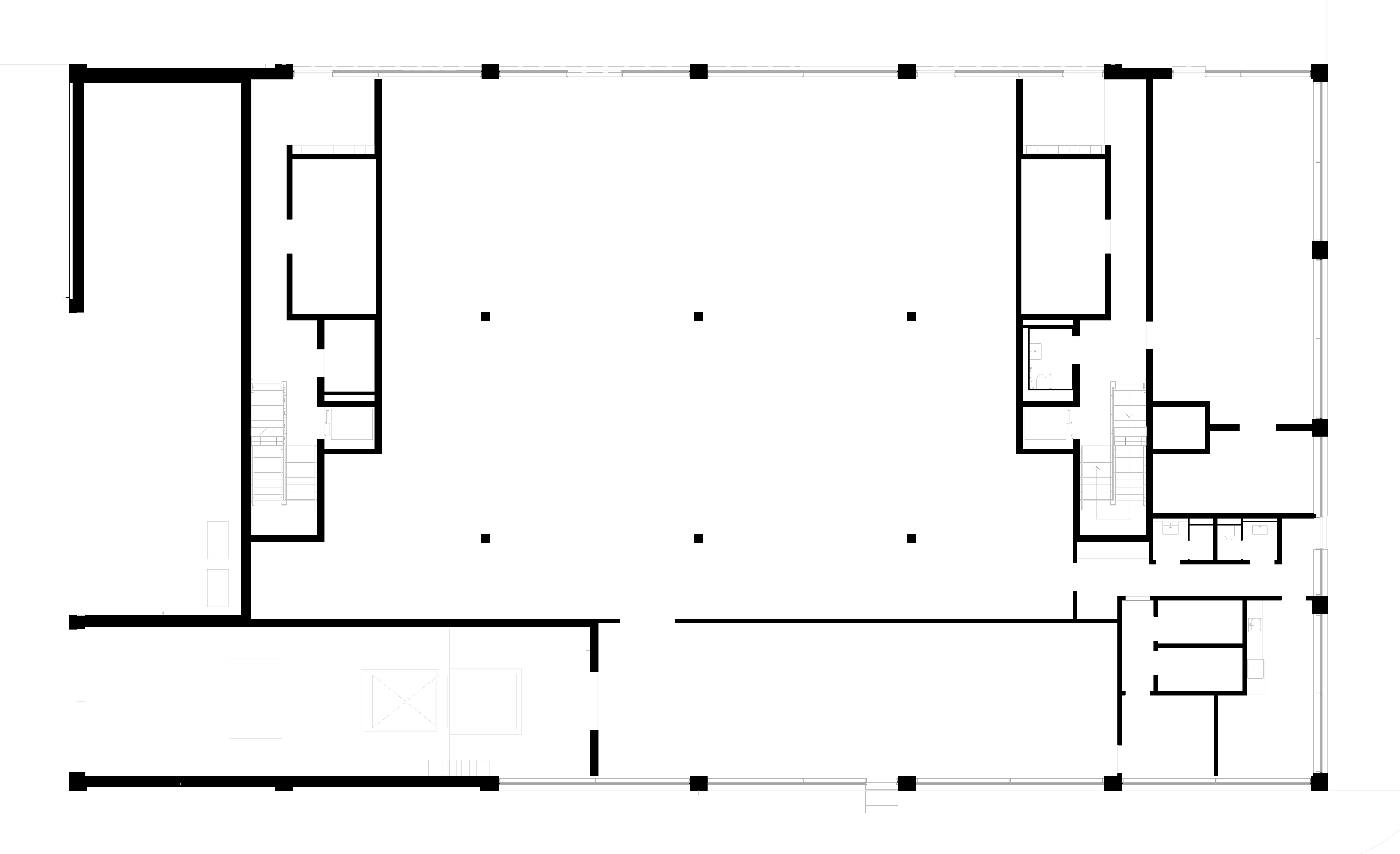 Grundriss EG Wohn- und Gewerbehaus Postareal Obfelden, Stücheli Architekten