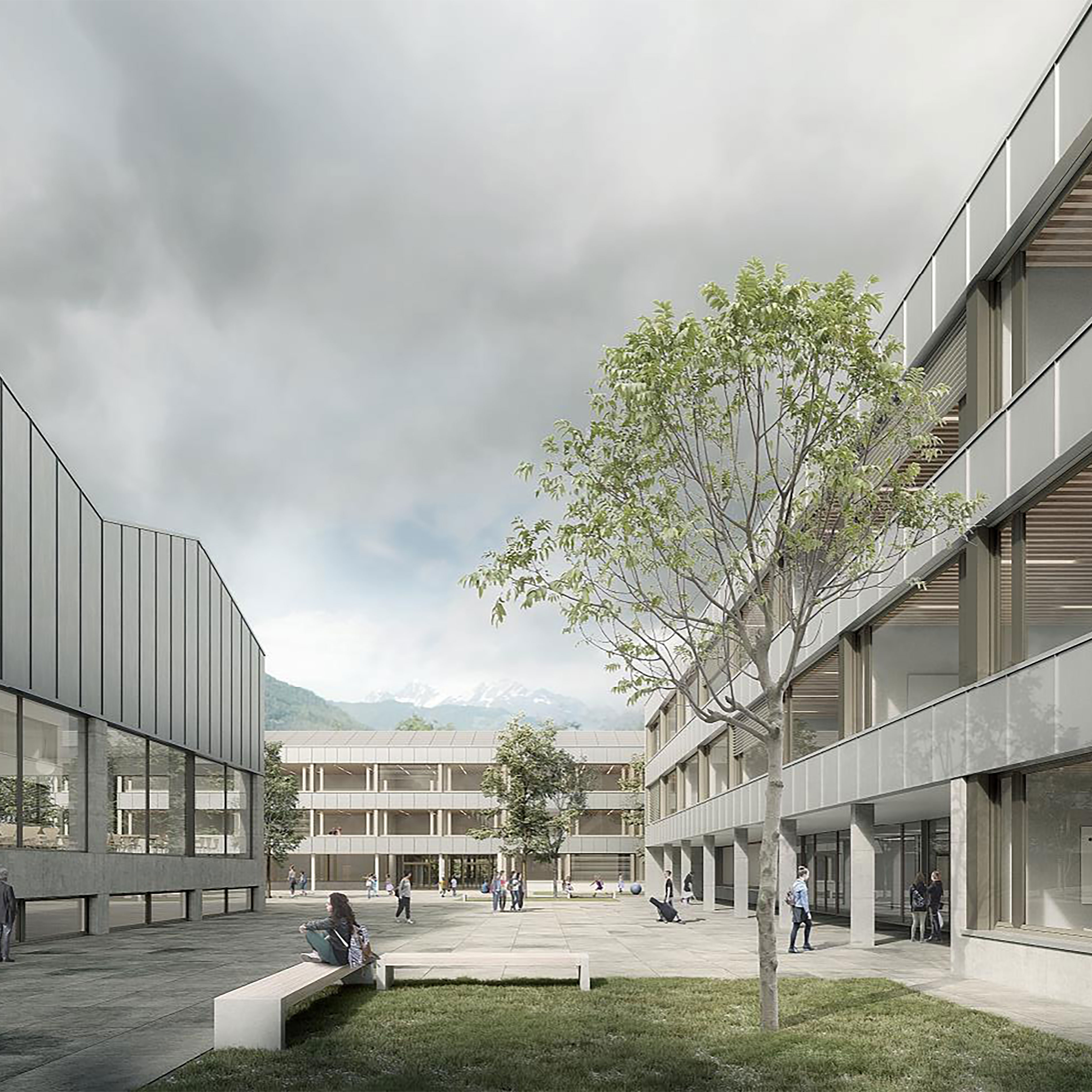 Ringstrasse school buildings, Chur