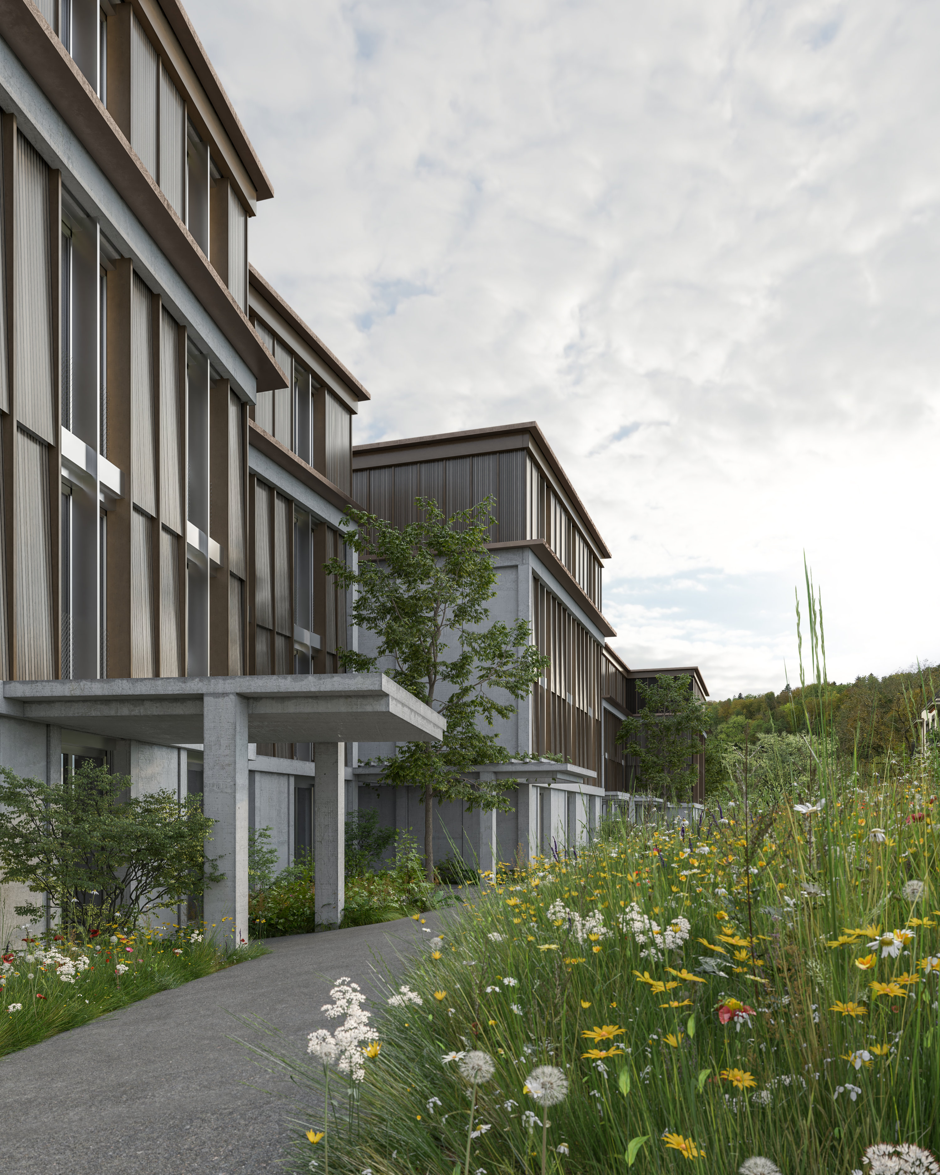 Visualisierung Wohnüberbauung Hurdäckerstrasse, Zürich Höngg © Indievisual.ch (3)