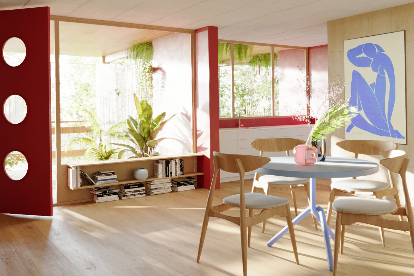 Visualisierung Studienauftrag Arealentwicklung, Gossau © Stücheli Architekten 