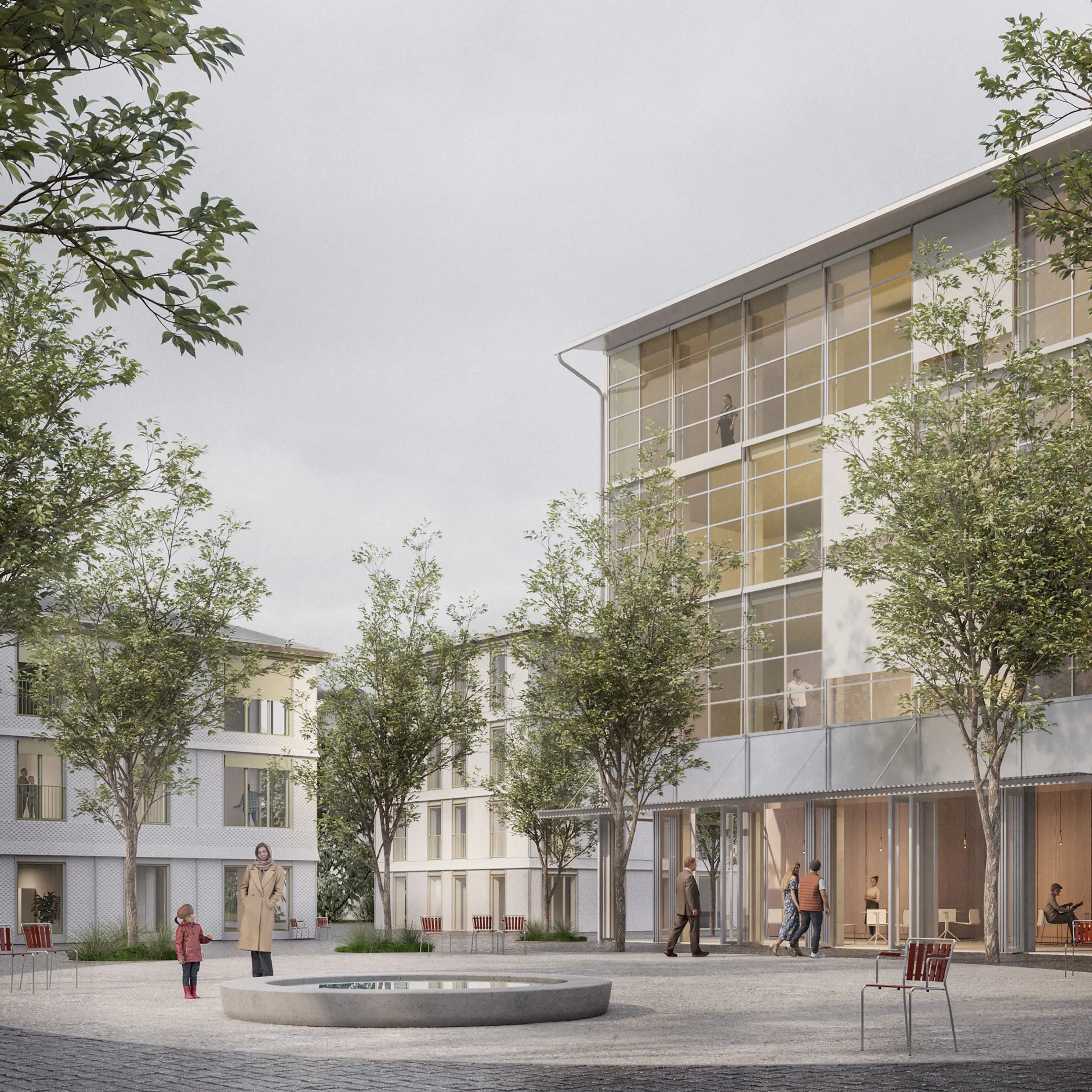 Studienauftrag Pfarreizentrum, Baar