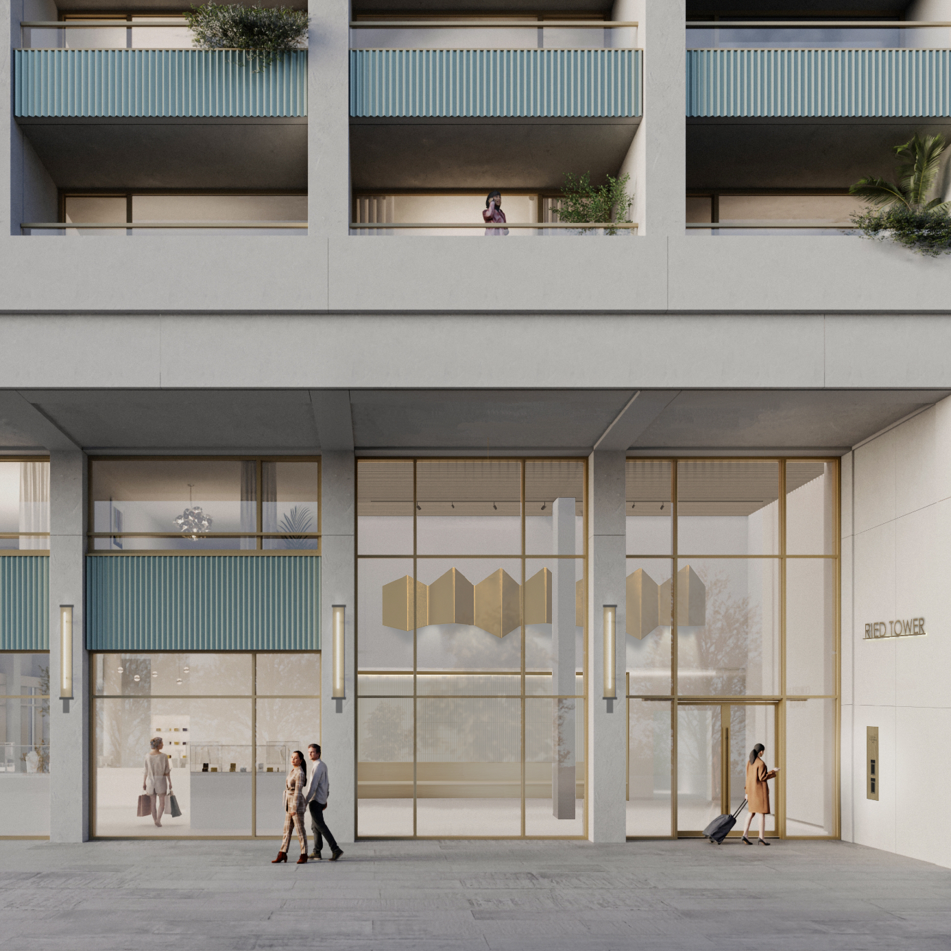 Wohnhochhaus Leutschenbach, Zürich