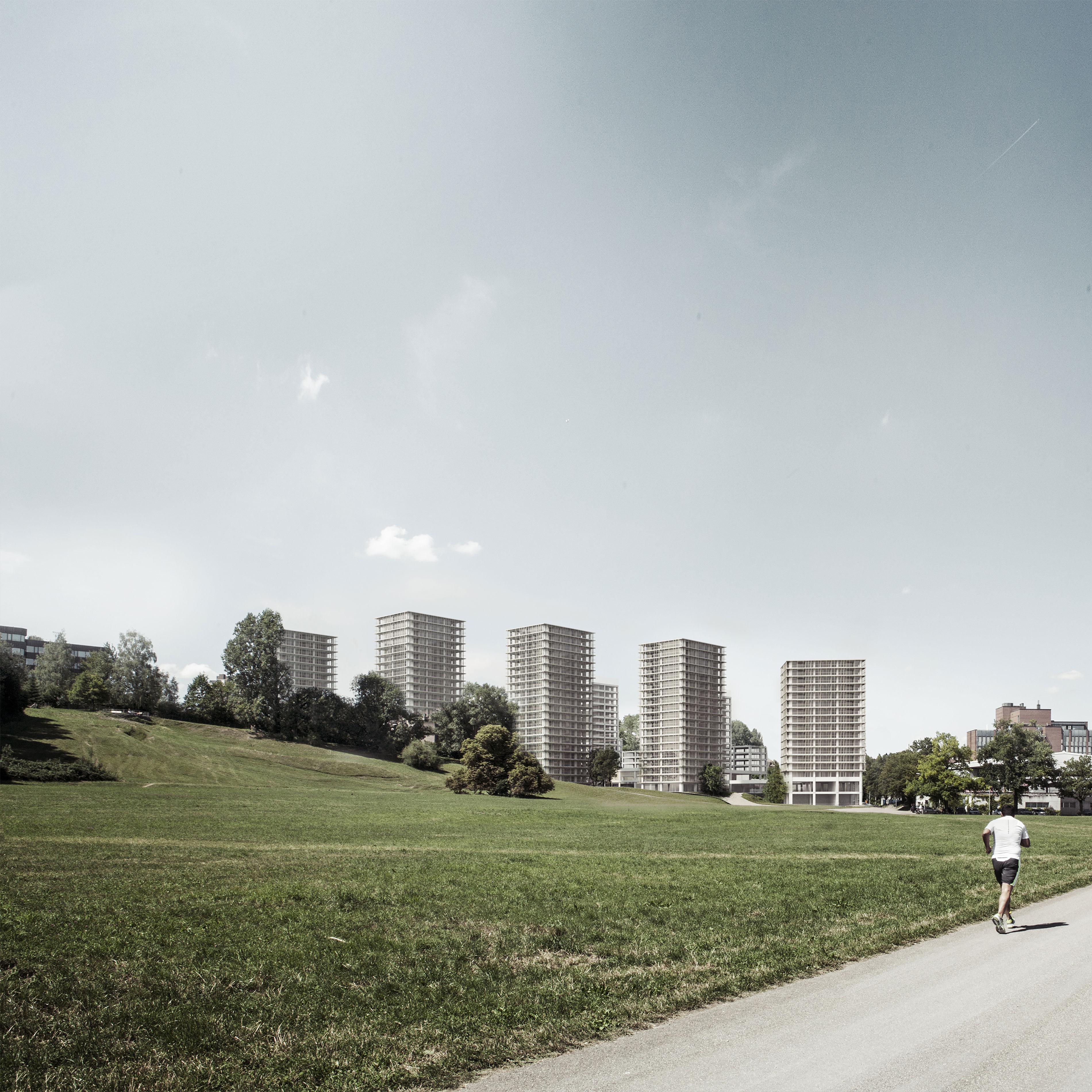 Brunaupark trial design, 8045 Zurich