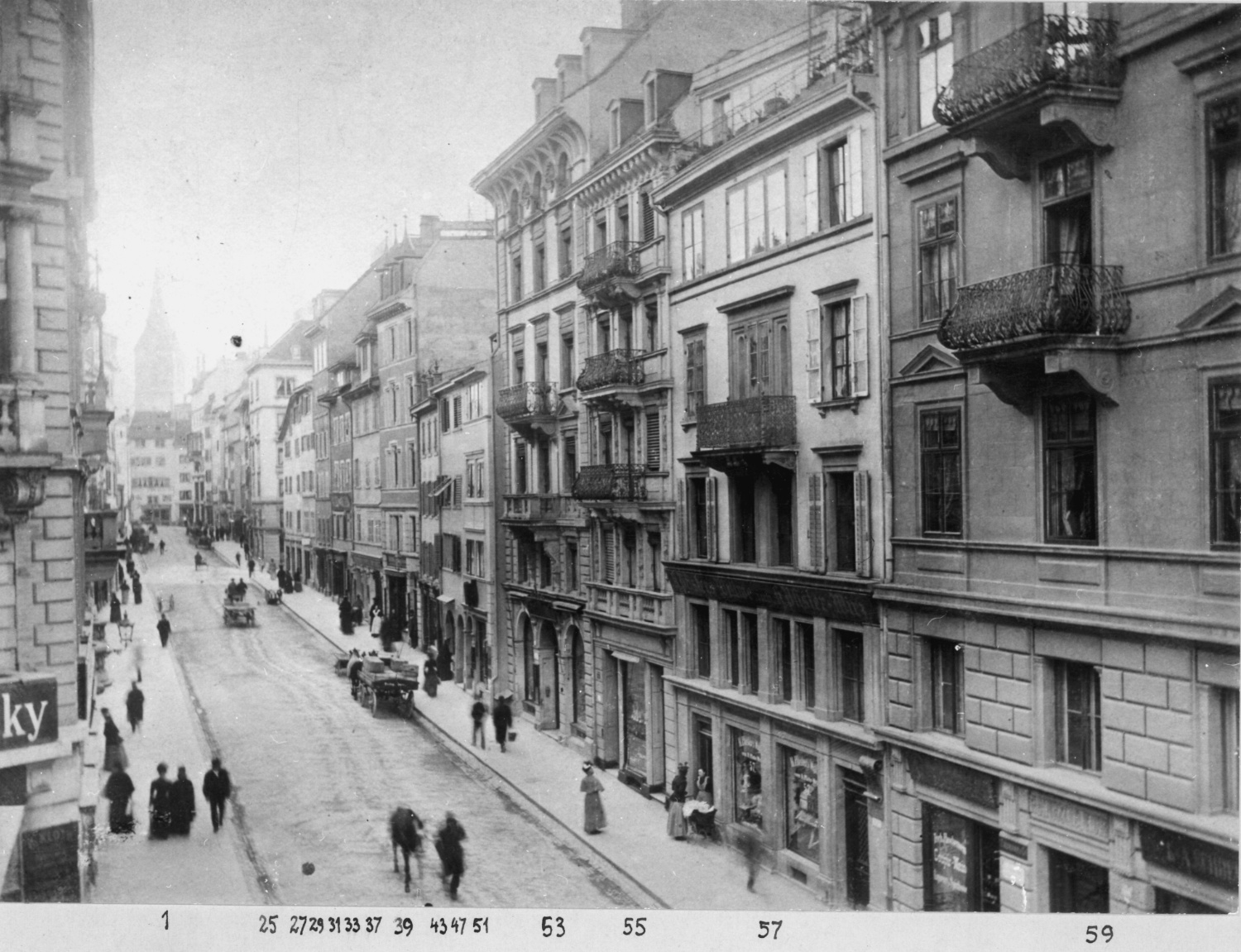 Renovation Rennweg 53, site plan