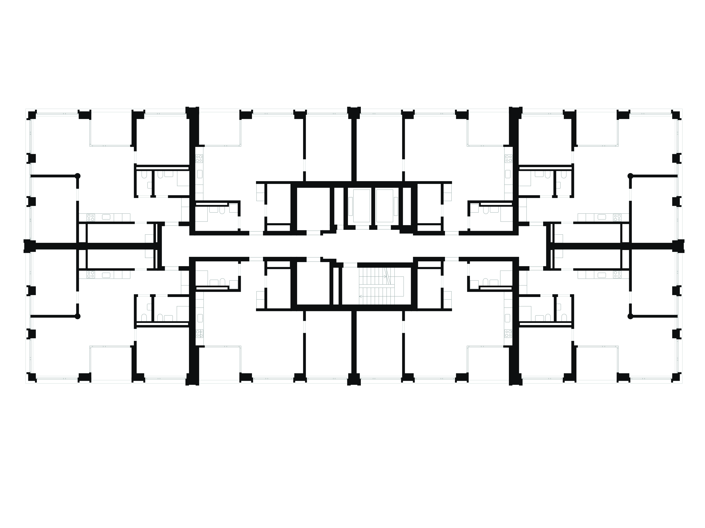 Wohnhochhaus Leutschenbach, Zürich, 7 OG, Stücheli Architekten AG