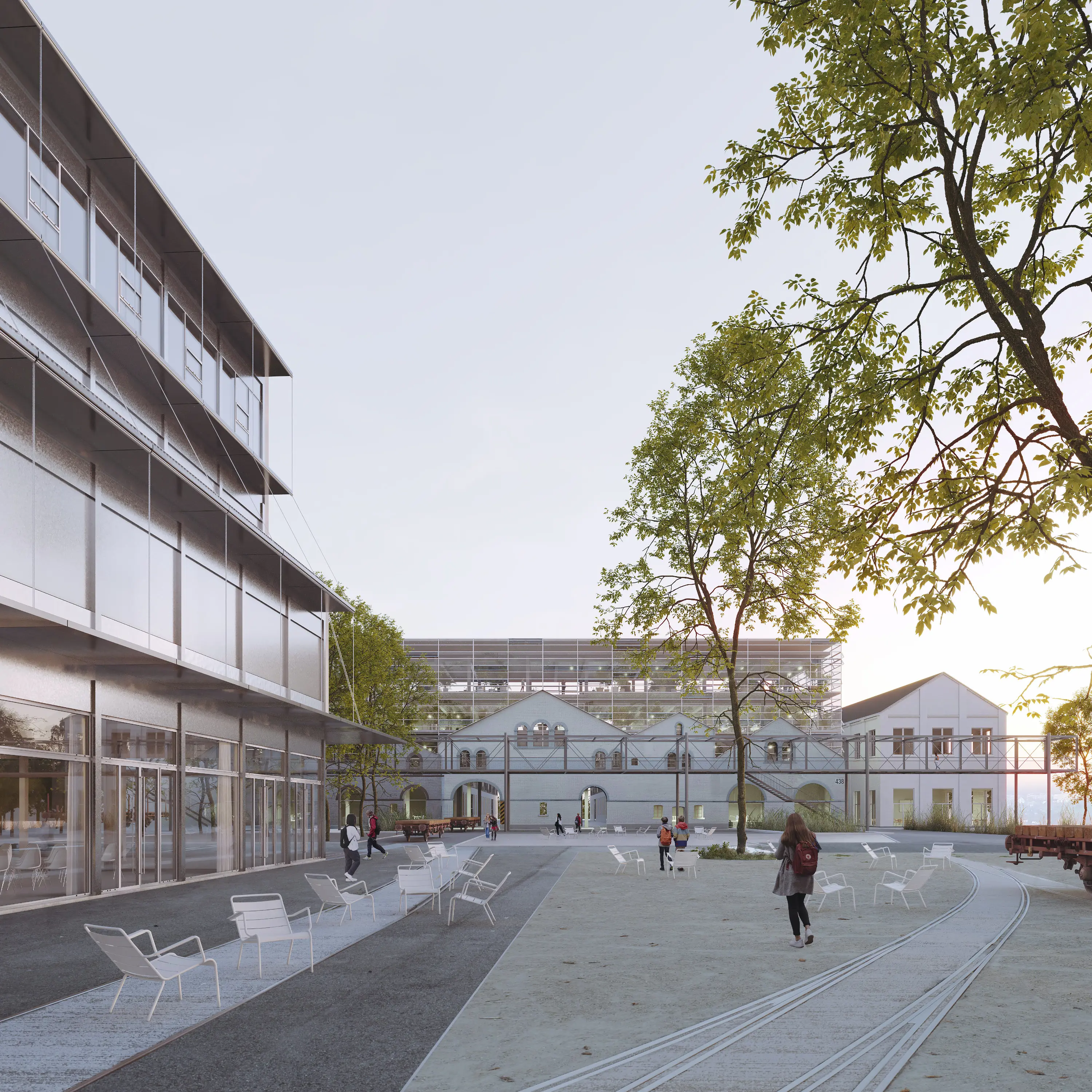 Studienauftrag Kantons- und Berufsfachschule, Uetikon am See