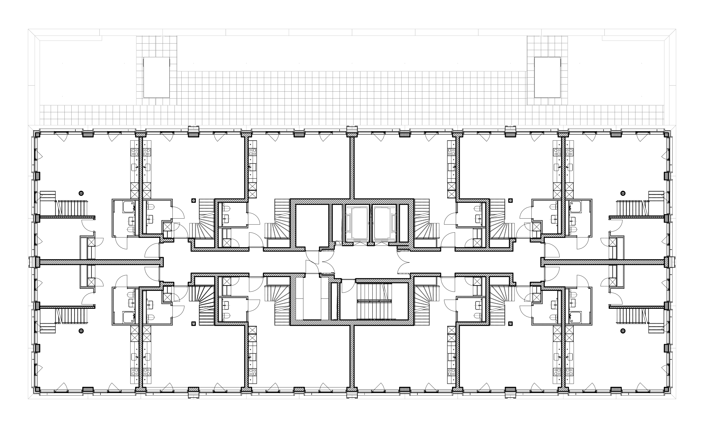 Wohnhochhaus Leutschenbach, Zürich, 25 OG, Stücheli Architekten AG